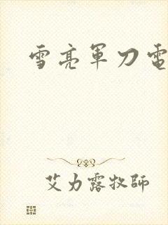 雪亮军刀电视剧