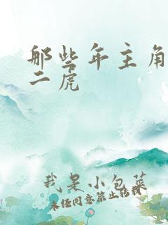 那些年主角是贾二虎