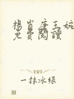 杨肖唐玉婉小说免费阅读