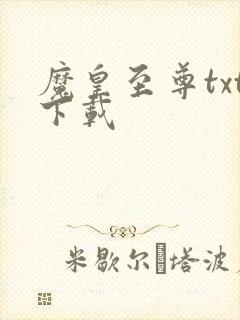 魔皇至尊txt下载