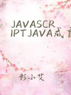 JAVASCRIPTJAVA成熟亲子