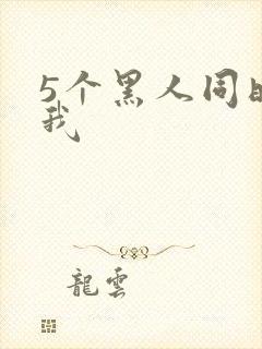 5个黑人同时玩我