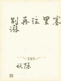 别再往里塞了好涨