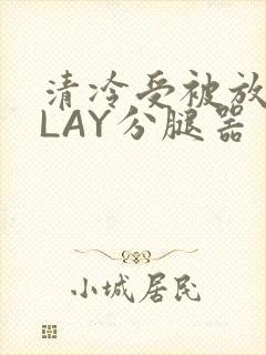 清冷受被放置PLAY分腿器