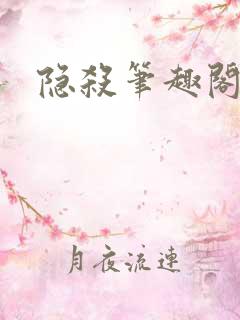 隐杀笔趣阁