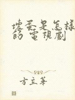 坏蛋是怎样炼成的 电视剧