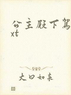 公主殿下驾到txt