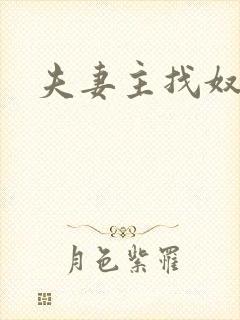 夫妻主找奴