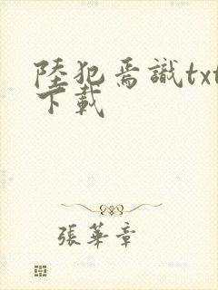 陆犯焉识txt下载