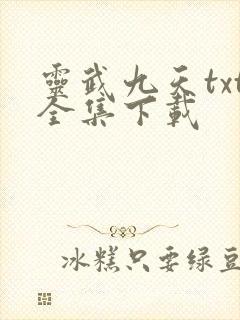 灵武九天txt全集下载