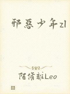 邪恶少年zl