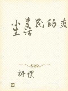 小农民的爽歪歪生活