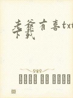 老爷有喜txt下载