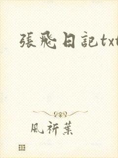 张飞日记txt