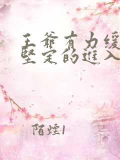 王爷有力缓慢而坚定的进入