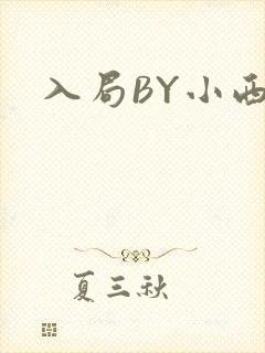 入局BY小西
