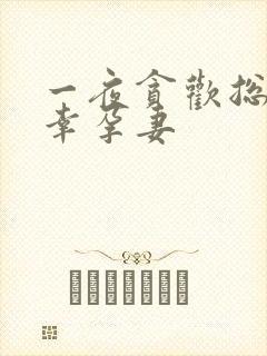 一夜贪欢总裁的幸孕妻