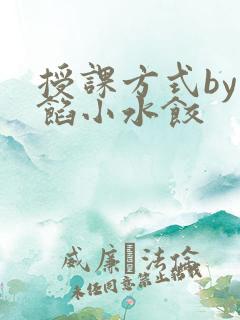 授课方式by肉馅小水饺