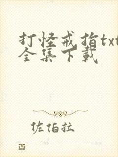 打怪戒指txt全集下载