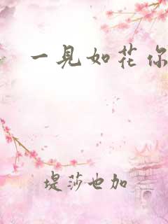 一见如花你就笑