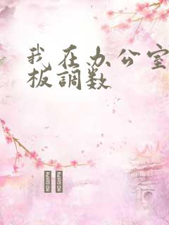 我在办公室被老板调数