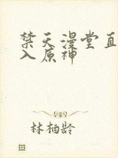 禁天漫堂直接进入原神