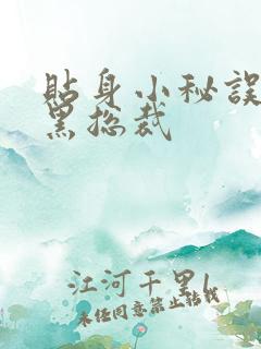 贴身小秘误睡腹黑总裁