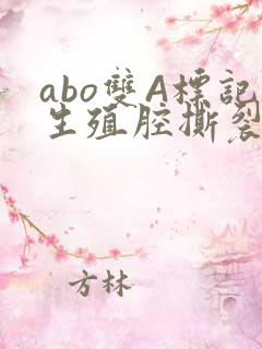 abo双A标记生殖腔撕裂