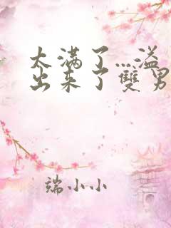 太满了...溢出来了双男动漫