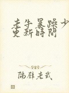 老牛暴躁少女的更新时间