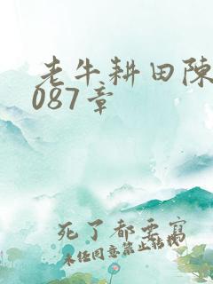 老牛耕田陈雪1087章