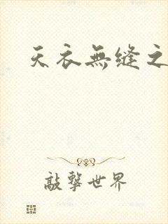 天衣无缝之极限