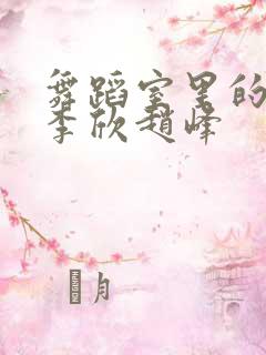 舞蹈室里的景色李欣赵峰