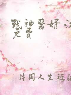 战神医婿 江辰免费