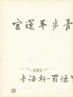 官运平步青云