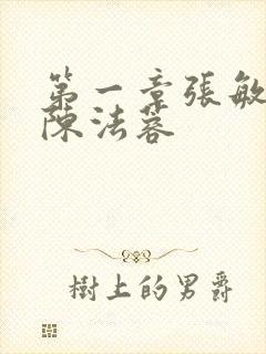 第一章张敏陈红陈法蓉