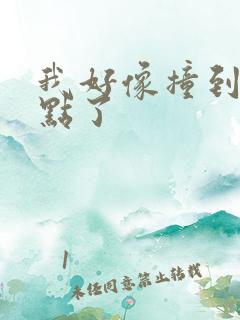 我好像撞到你的点了