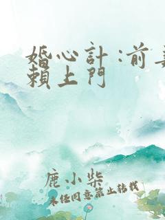 婚心计 :前妻赖上门