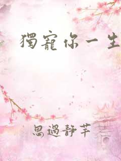 独宠你一生