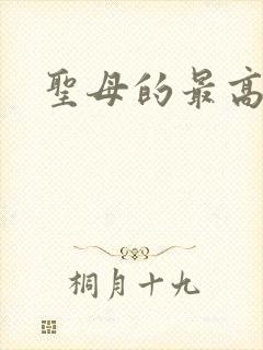圣母的最高境界