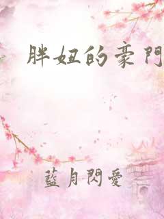 胖妞的豪门之旅