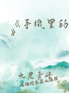 《手机里的秘密》