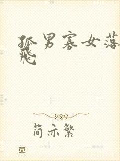 孤男寡女落瑛纷飞