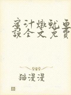 蜜汁炖鱿鱼2小说全文免费阅读