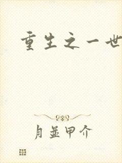 重生之一世枭雄