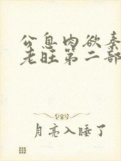 公息肉欲秦芸雨老旺第二部