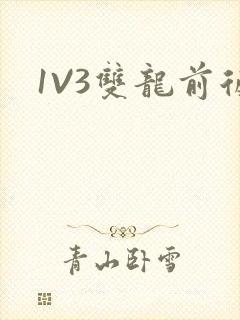 1V3双龙前后