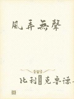 风弄无声