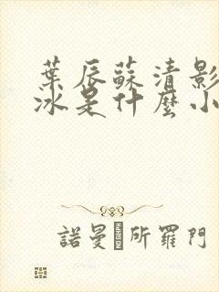 叶辰苏清影秦若冰是什么小说