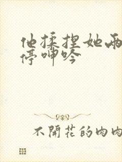 他揉捏她两乳不停呻吟